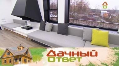Гостиная для многодетной семьи с диваном для посиделок, барной стойкой и ковром-самолетом 09.12.2017